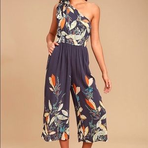 Free People Island Time Jumpsuit Large